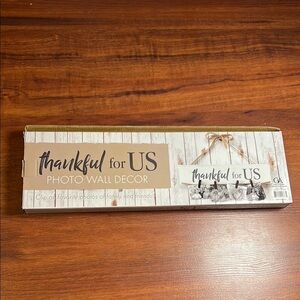 Hanging Thankful for US home decor tan and cream color wall decorations